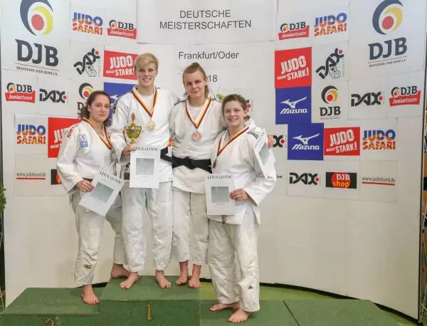 Sophie Brendicke bei den Deutschen Meisterschaften - Bronze-Medaillen-Gewinnerin