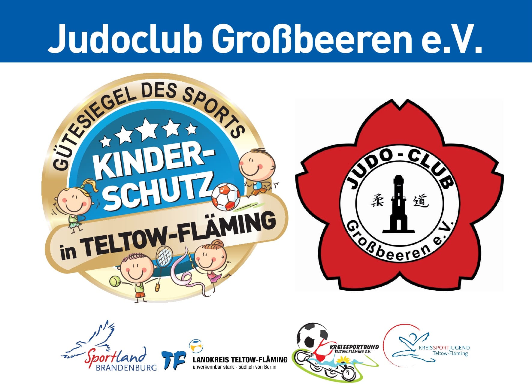 Zertifikat für Kinderschutz im Sport - besondere Auszeichnung für Schutzmaßnahmen